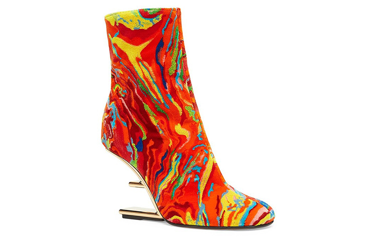 (W) Fendi First Ankle Boot 'Red Velvet Fashion' 圖 2