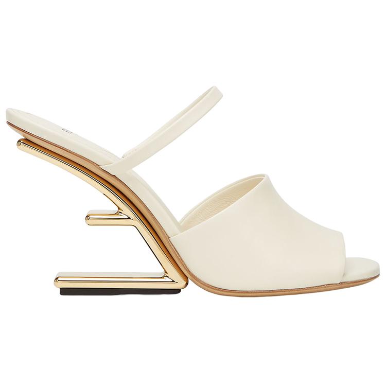 (W) Fendi First High-Heel 'Fashion Slide White' 圖 2