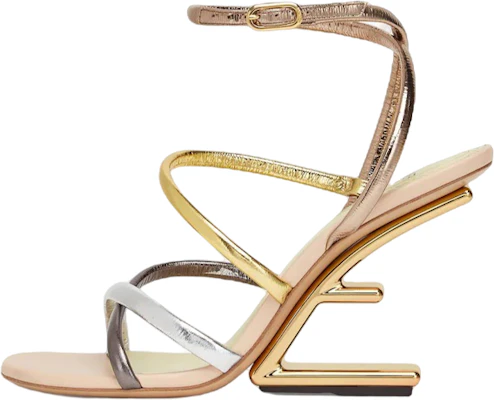 (Women) Fendi First High-Heel Sandals 'Silver' 8X8274UJ3F1GZW Buy (Women) Fendi First High-Heel Sandals 'Silver' 8X8274UJ3F1GZW