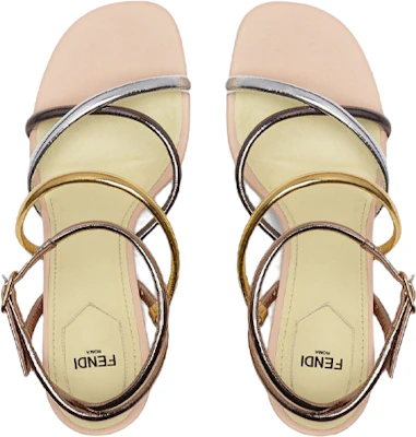 (Women) Fendi First High-Heel Sandals 'Silver' 8X8274UJ3F1GZW Shop (Women) Fendi First High-Heel Sandals 'Silver' 8X8274UJ3F1GZW