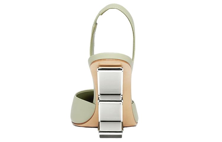 (W) Fendi First High Heel 'Green Leather' 圖 5