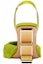Shop (W) Fendi First Tumit Tinggi Mules 'Poni Rambut Hijau' 8J8367ALINF1JF3