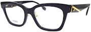 Order (Women) FENDI First Oval Eyeglass Frames for Women - Trendy Acetate Optical Design FE50073F-001