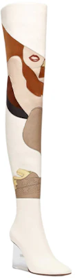 (W) Bota Alta Fendi First 'Bicolor Punta Redonda - Blanco' 8W8277AI1BF1H11 Order (W) Bota Alta Fendi First 'Bicolor Punta Redonda - Blanco' 8W8277AI1BF1H11