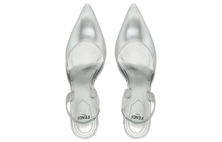 (W) Fendi First Pump 'Silver Leather Point-Toe' 圖 4