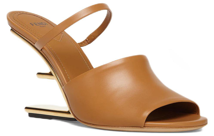 (W) Fendi First Sandal 'Brown Leather' 圖 3
