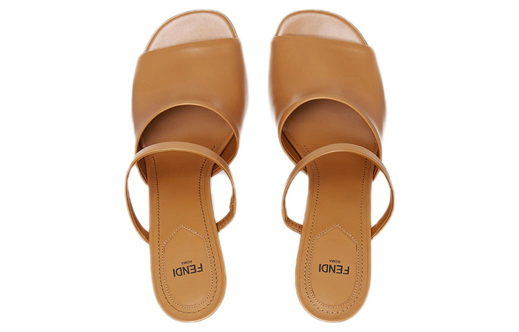 (W) Fendi First Sandal 'Brown Leather' 圖 4