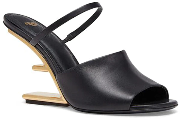 (W) Fendi First Sandale ''Leder High Heels - Schwarz'' 8R8212NA7F0QA1 Order (W) Fendi First Sandale ''Leder High Heels - Schwarz'' 8R8212NA7F0QA1