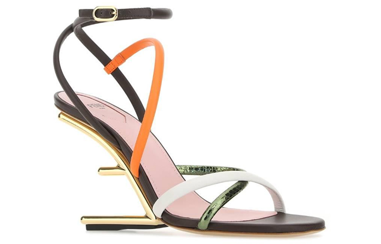 (W) Fendi First Sandal 'Nappa Leather Multicolor' 圖 3