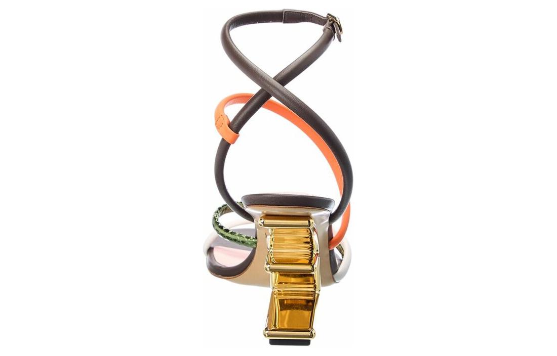 (W) Fendi First Sandal 'Nappa Leather Multicolor' 圖 4