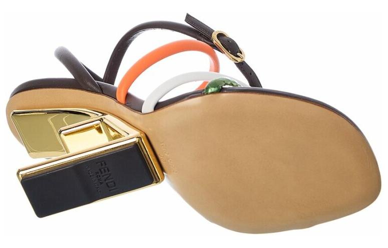 (W) Fendi First Sandal 'Nappa Leather Multicolor' 圖 5
