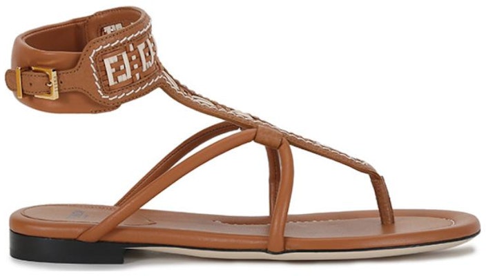 (W) Sandalias Planas Fendi 'Marrón con Monograma FF' 8Y8095AEH6F1D1W Order (W) Sandalias Planas Fendi 'Marrón con Monograma FF' 8Y8095AEH6F1D1W
