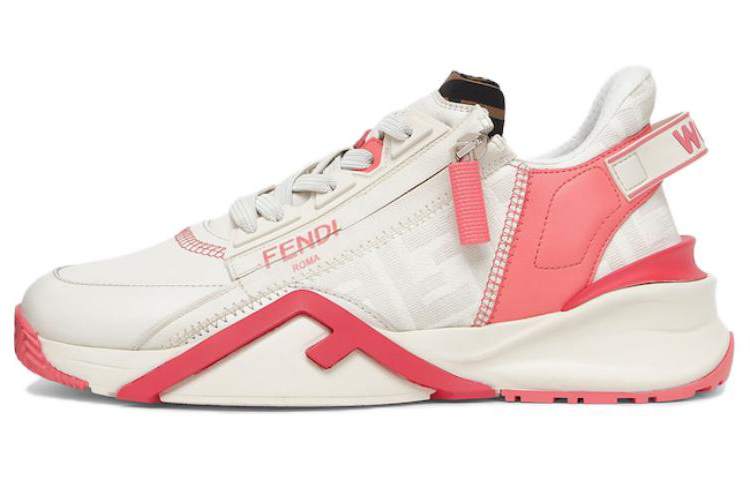 (Women) Fendi Flow FF Motif Low 'White Pink' 8E8035AO0ZF1LRP