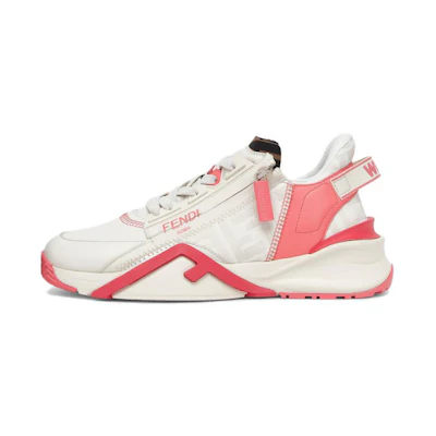 (W) Fendi Flow FF Motif Low 'White Pink'