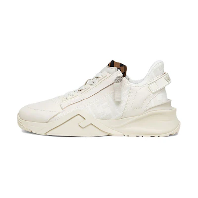 (W) Fendi Flow Leather 'White'