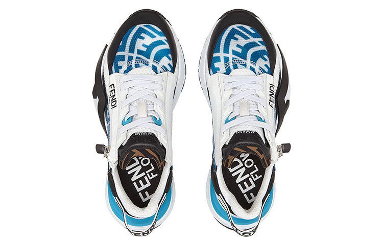 (W) Fendi Flow FF Motif Low 'Light Blue' 圖 4
