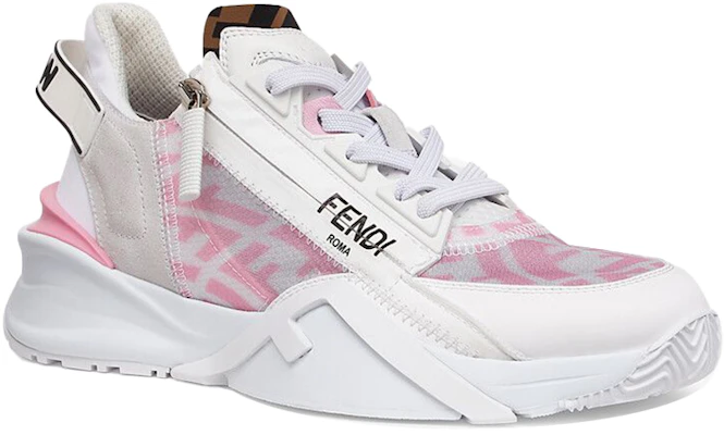 (W) 芬迪Flow FF标志低帮'白粉色印花'运动鞋 8E8035-AF69-F1EBZ Order (W) 芬迪Flow FF标志低帮'白粉色印花'运动鞋 8E8035-AF69-F1EBZ