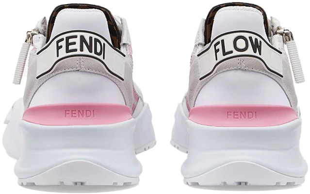 (W) 芬迪Flow FF标志低帮'白粉色印花'运动鞋 8E8035-AF69-F1EBZ Shop (W) 芬迪Flow FF标志低帮'白粉色印花'运动鞋 8E8035-AF69-F1EBZ