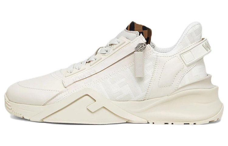 (Women) Fendi Flow Leather 'White' 8E8035AJZHF1HGQ