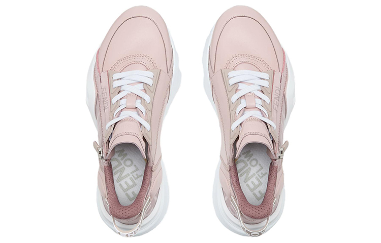 (W) Fendi Flow Low Top White 'Pink' 圖 3