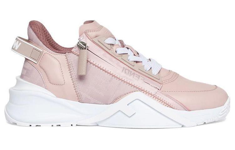 (W) Fendi Flow Low Top White 'Pink' 圖 4