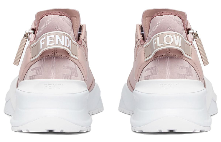 (W) Fendi Flow Low Top White 'Pink' 圖 5