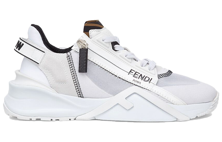Order (W) フェンディ フロー ロー "ホワイト" (Fendi Flow Low "White") 8E8035-EKV-F0AGX
