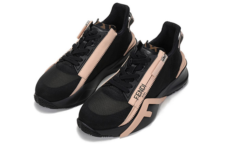 Lookbook (W) Fendi Flow Low Top ''Schwarz'' Sneakers 8E8035AF5RF08M4