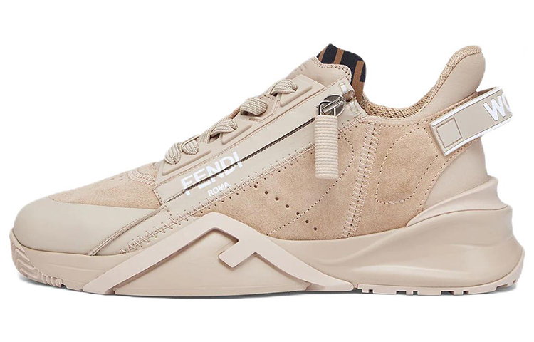 Buy (W) 芬迪Flow粉色皮革鞋 8E8035A8CSF1GAZ