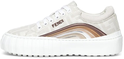 (Women) Fendi Force 'White Brown'  8E8296-AI1U-F1H1P (Women) Fendi Force 'White Brown'  8E8296-AI1U-F1H1P