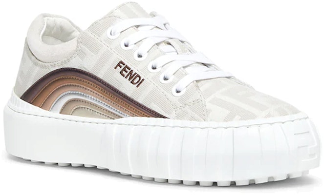 (W) Fendi Force 'Putih Coklat' 8E8296-AI1U-F1H1P Lookbook (W) Fendi Force 'Putih Coklat' 8E8296-AI1U-F1H1P