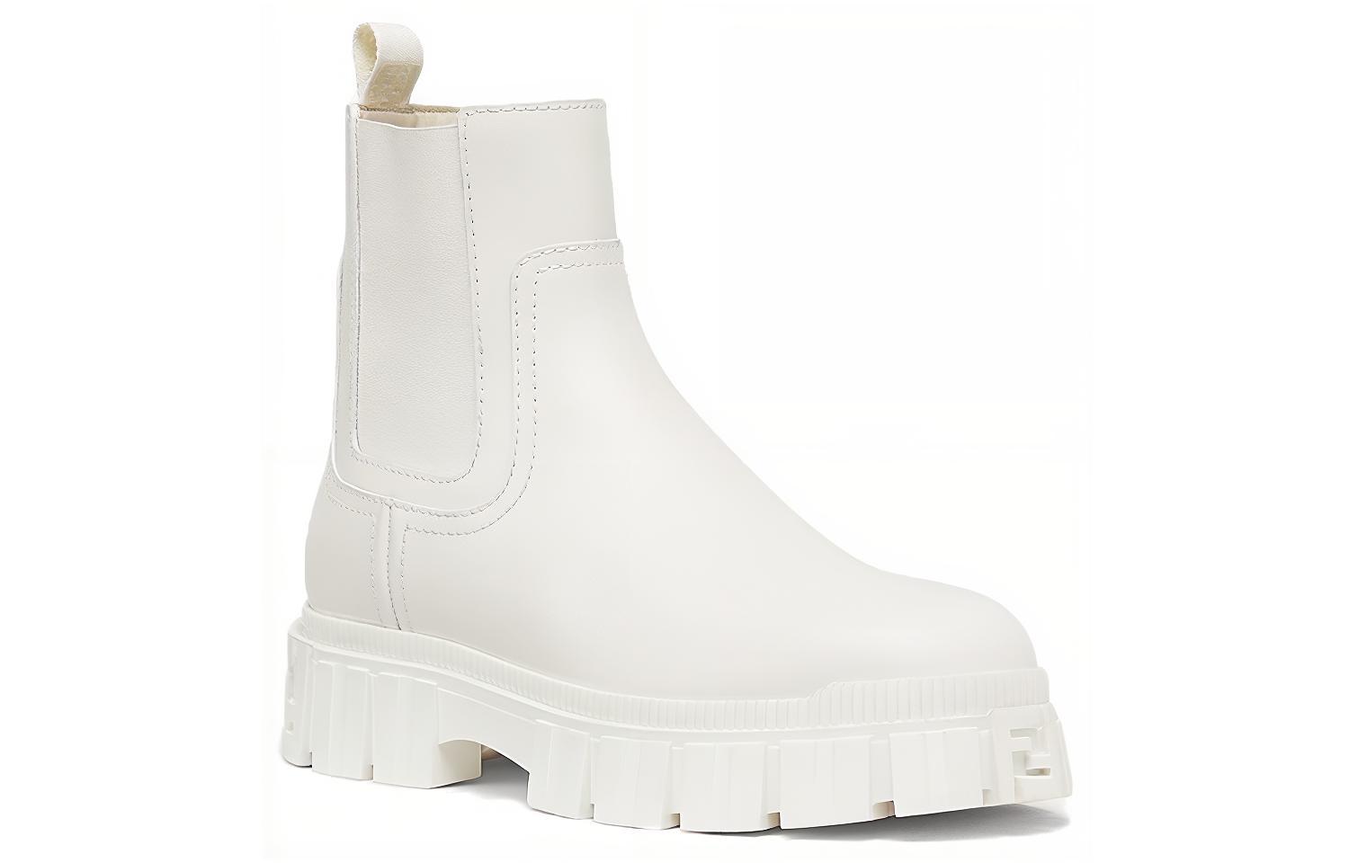 (W) Fendi Force Chelsea Boot 'White Calfskin' 圖 2