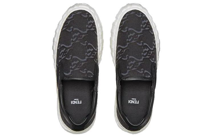 (W) Fendi Force Low 'Fashion Black' 圖 4