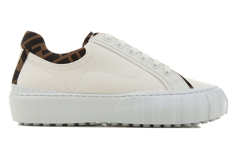 (W) Fendi Force Low 'White Brown' 圖 2