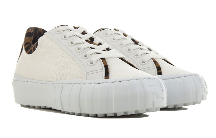 (W) Fendi Force Low 'White Brown' 圖 3
