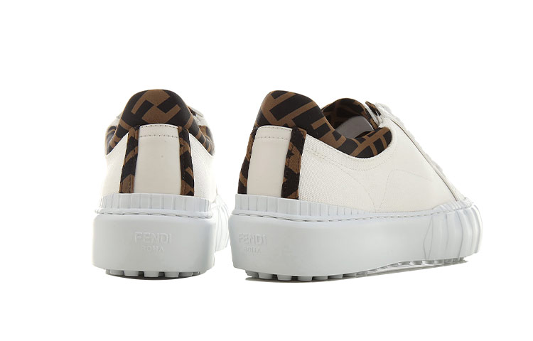 (W) Fendi Force Low 'White Brown' 圖 5