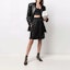 Lookbook (W) FENDI FW21 Falda-Short Negra con Cintura Elástica y Largo a la Rodilla. FAB233AESDF0GME