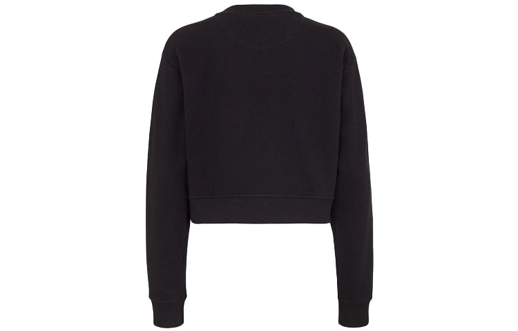 Lookbook (W) FENDI 2021秋冬黑色针织圆领套头卫衣 FS7427AHLTF0GME