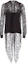Lookbook (Women) FENDI FW21 Black Lace Scarf Collar Long Sleeve Shirt. FS7821AD9LF0GME