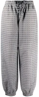 (Women) FENDI FW21 Black Monogram Printed Knit Jogger Sweatpants. FAB228AERWF10B2 (Women) FENDI FW21 Black Monogram Printed Knit Jogger Sweatpants. FAB228AERWF10B2