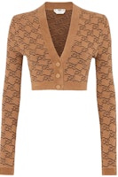 (Women) FENDI FW21 Brown Knit Sweater with Print Design. FZC896AHEDF1FLF (Women) FENDI FW21 Brown Knit Sweater with Print Design. FZC896AHEDF1FLF