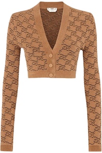 (W) 펜디 FW21 브라운 프린트 니트 스웨터. FZC896AHEDF1FLF Buy (W) 펜디 FW21 브라운 프린트 니트 스웨터. FZC896AHEDF1FLF