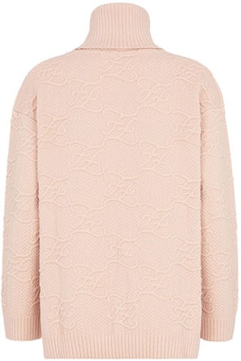 (Women) FENDI FW21 Karligraphy Knit High-Neck Sweater Pink. FZX697AHE9F1ENM Lookbook (Women) FENDI FW21 Karligraphy Knit High-Neck Sweater Pink. FZX697AHE9F1ENM