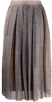 (W) フェンディ FW21 プリント プリーツ カジュアル ミディスカート ブラウン FQ7133A5XGF19ES Buy (W) フェンディ FW21 プリント プリーツ カジュアル ミディスカート ブラウン FQ7133A5XGF19ES