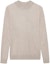 Buy (Women) FENDI FW22 Beige Logo Jacquard Crewneck Sweater FZY935ABWQF1J7B