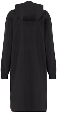 (Women) FENDI FW22 Black Hooded Mid-Length Coat with Geometric Print. FAN109AK8OF0GME Lookbook (Women) FENDI FW22 Black Hooded Mid-Length Coat with Geometric Print. FAN109AK8OF0GME