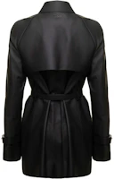 Lookbook (Women) FENDI FW22 Black Tie-Waist Slim Fit Casual Long Sleeve Jacket. FPJ927ALBEF0GME