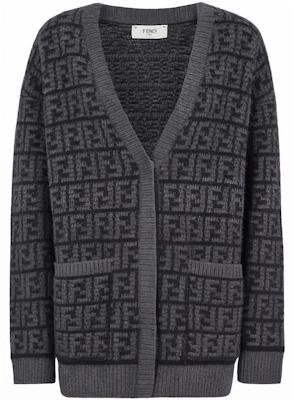 (W) FENDI FW22 灰色V領長袖針織休閒毛衣。 FZC950ALOJF0GME Buy (W) FENDI FW22 灰色V領長袖針織休閒毛衣。 FZC950ALOJF0GME