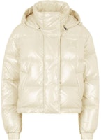 (Women) FENDI FW22 Hooded Zip-Up Down Jacket in Pearl White FAN094AK85F1IHA (Women) FENDI FW22 Hooded Zip-Up Down Jacket in Pearl White FAN094AK85F1IHA