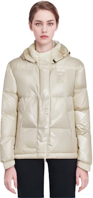 (W) FENDI FW22 珍珠白连帽拉链羽绒夹克 FAN094AK85F1IHA Shop (W) FENDI FW22 珍珠白连帽拉链羽绒夹克 FAN094AK85F1IHA